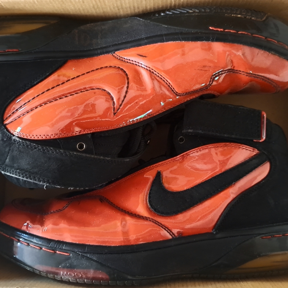 Men's Nike Air Force One Size 12 (fits like 11) 25th Anniversary Edition Red